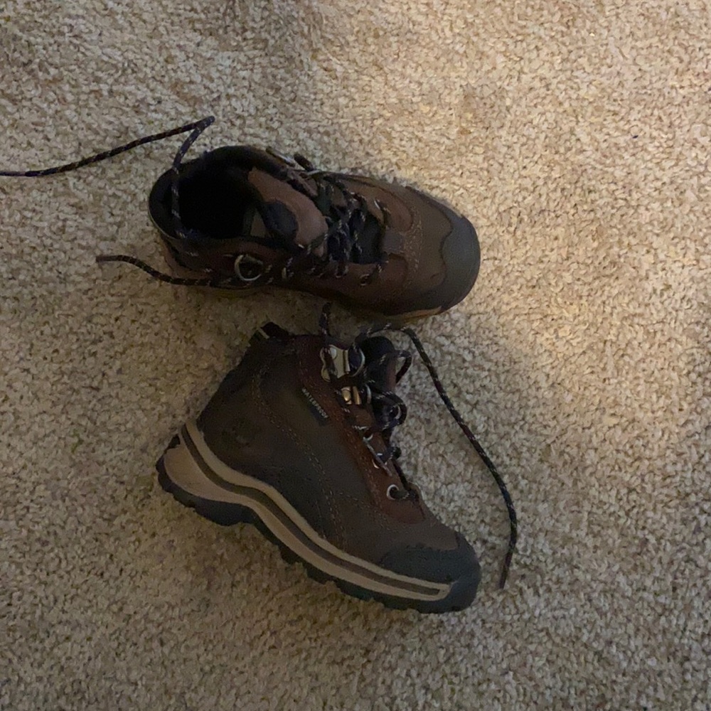 Timberland hiking boots shoes toddler kids size 6